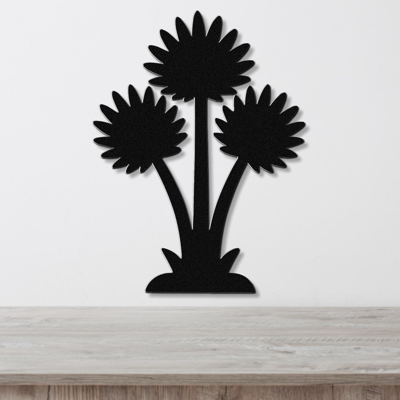 Wildflower Metal Wall Art