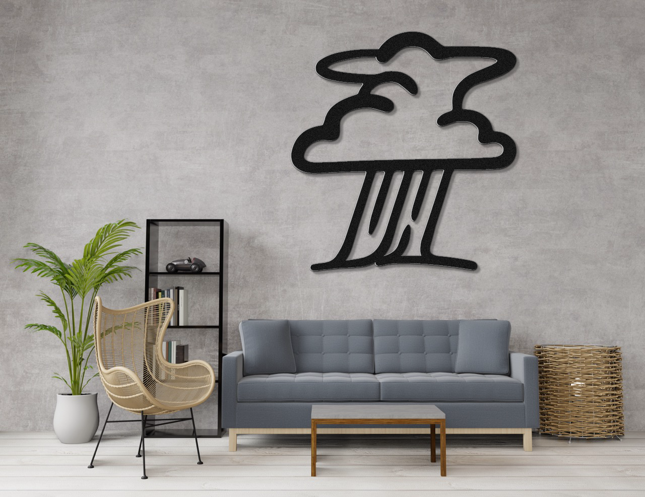 Cloud Metal Wall Art