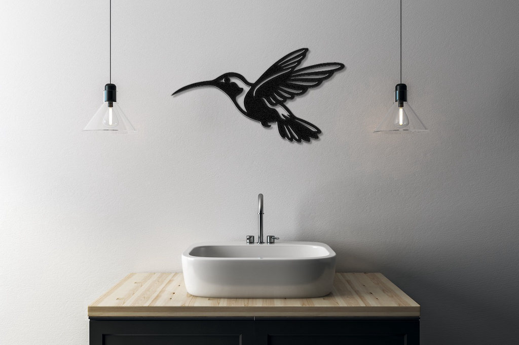Hummingbird Metal Wall Art