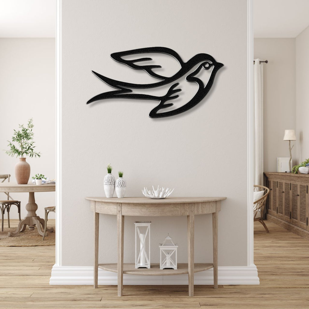 Swallow Bird Metal Wall Art