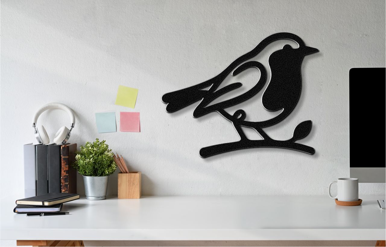 Robin Metal Wall Art