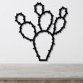 Prickly Pear Cactus Metal Wall Art