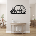 Javelina Metal Wall Art