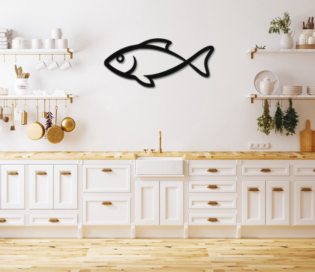 Fish Metal Wall Art