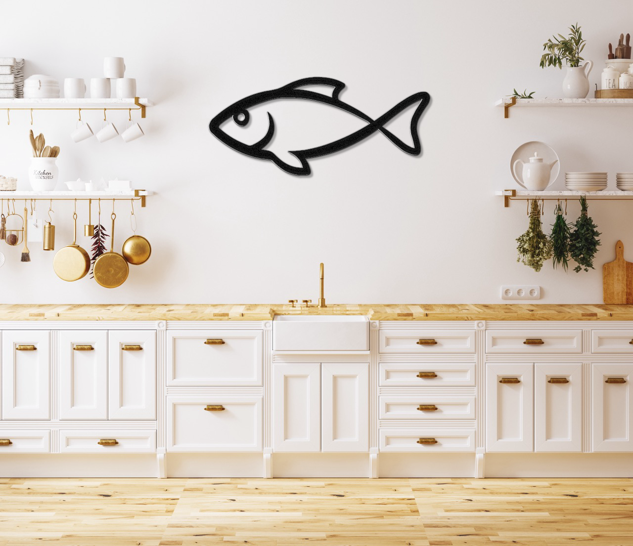 Fish Metal Wall Art