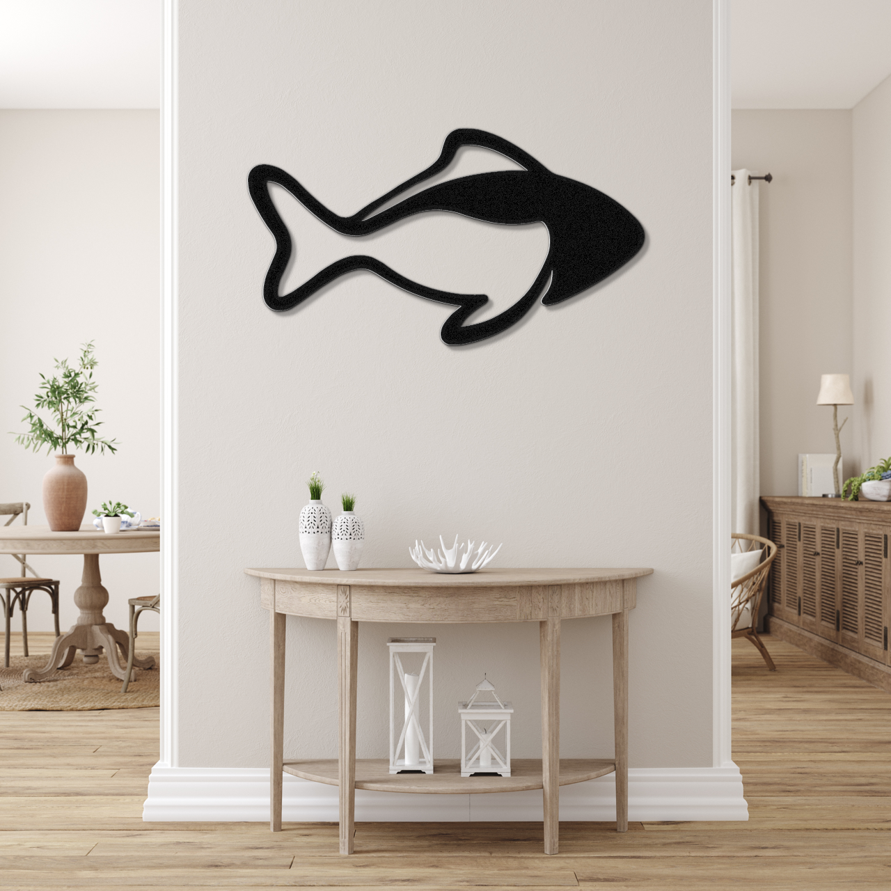 Fish Metal Wall Art