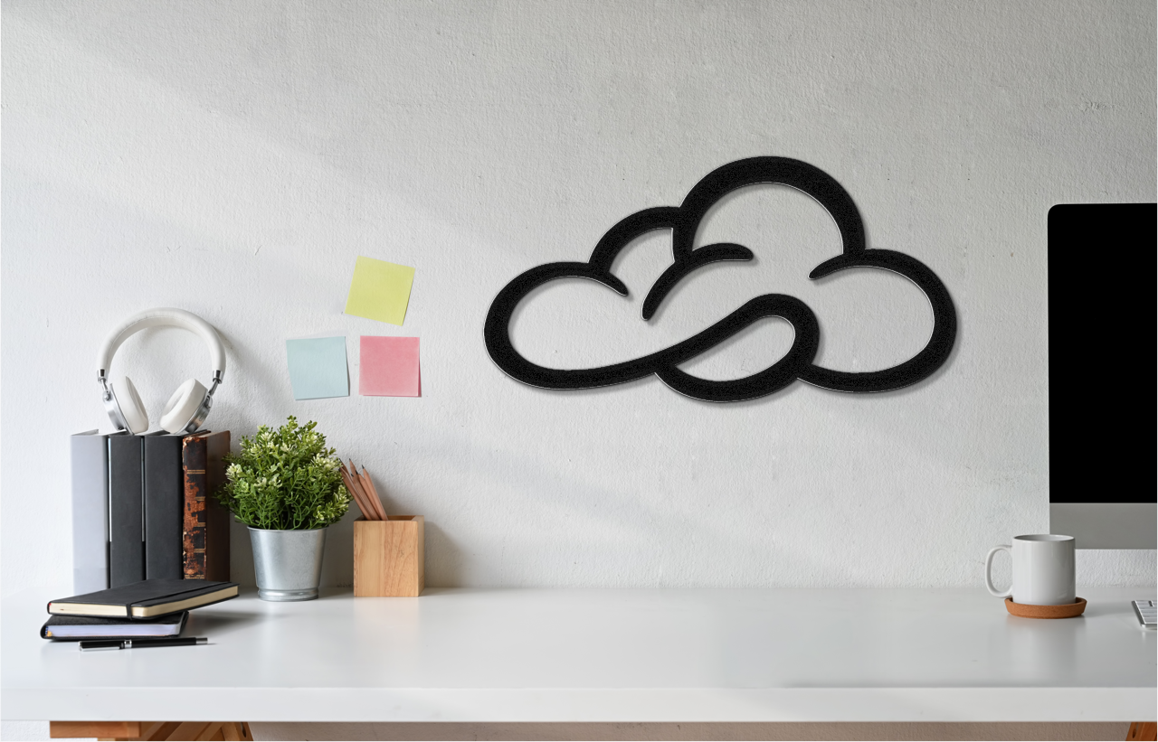 Cloud Metal Wall Art