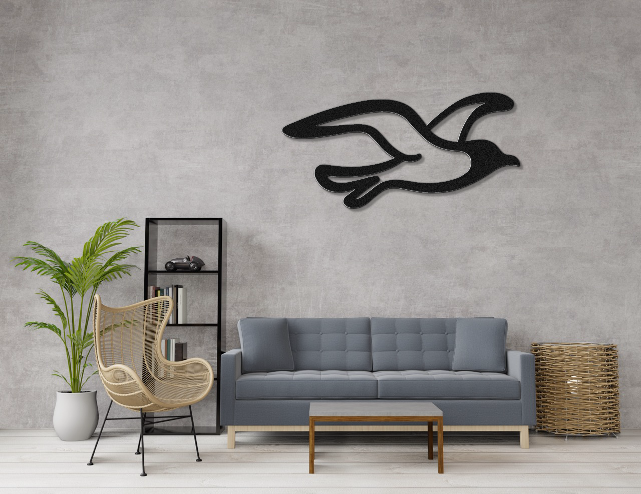 Seagull Metal Wall Art