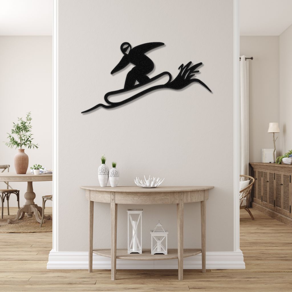Snowboarding Metal Wall Art