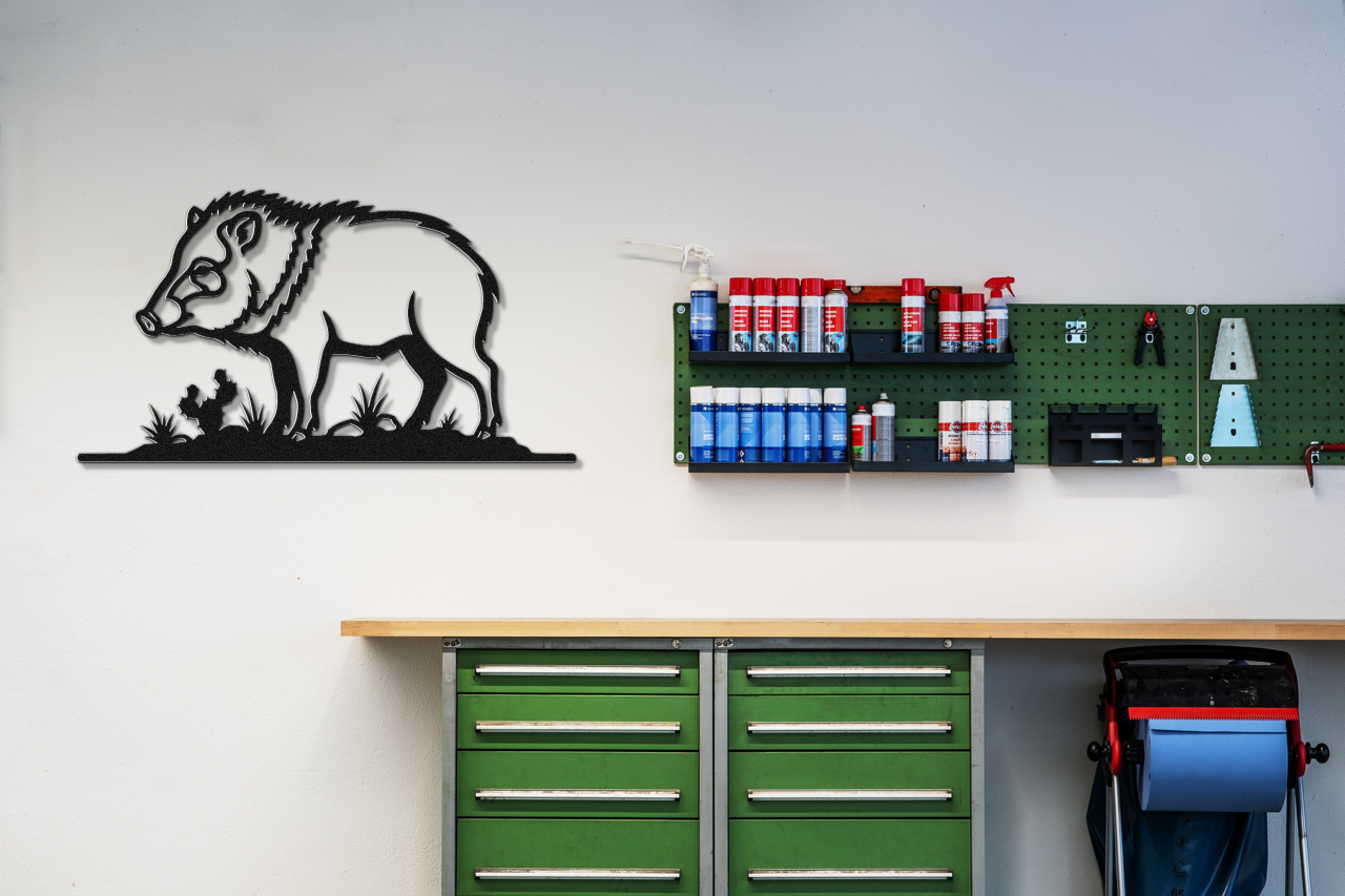 Javelina Metal Wall Art