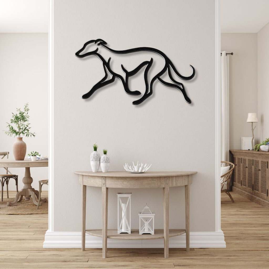 Greyhound Metal Wall Art