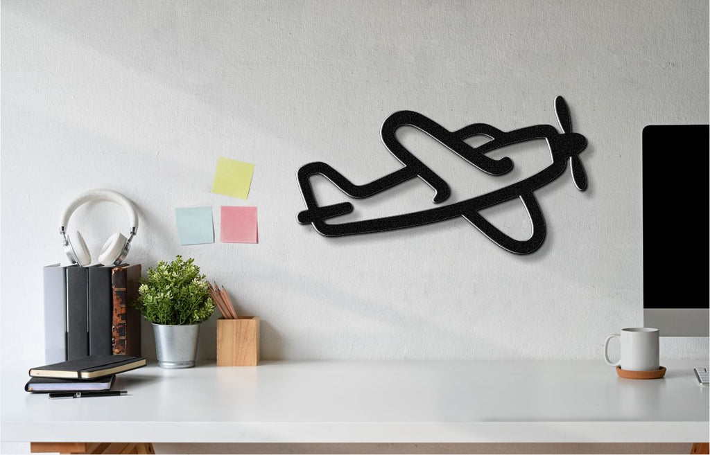 Airplane Metal Wall Art