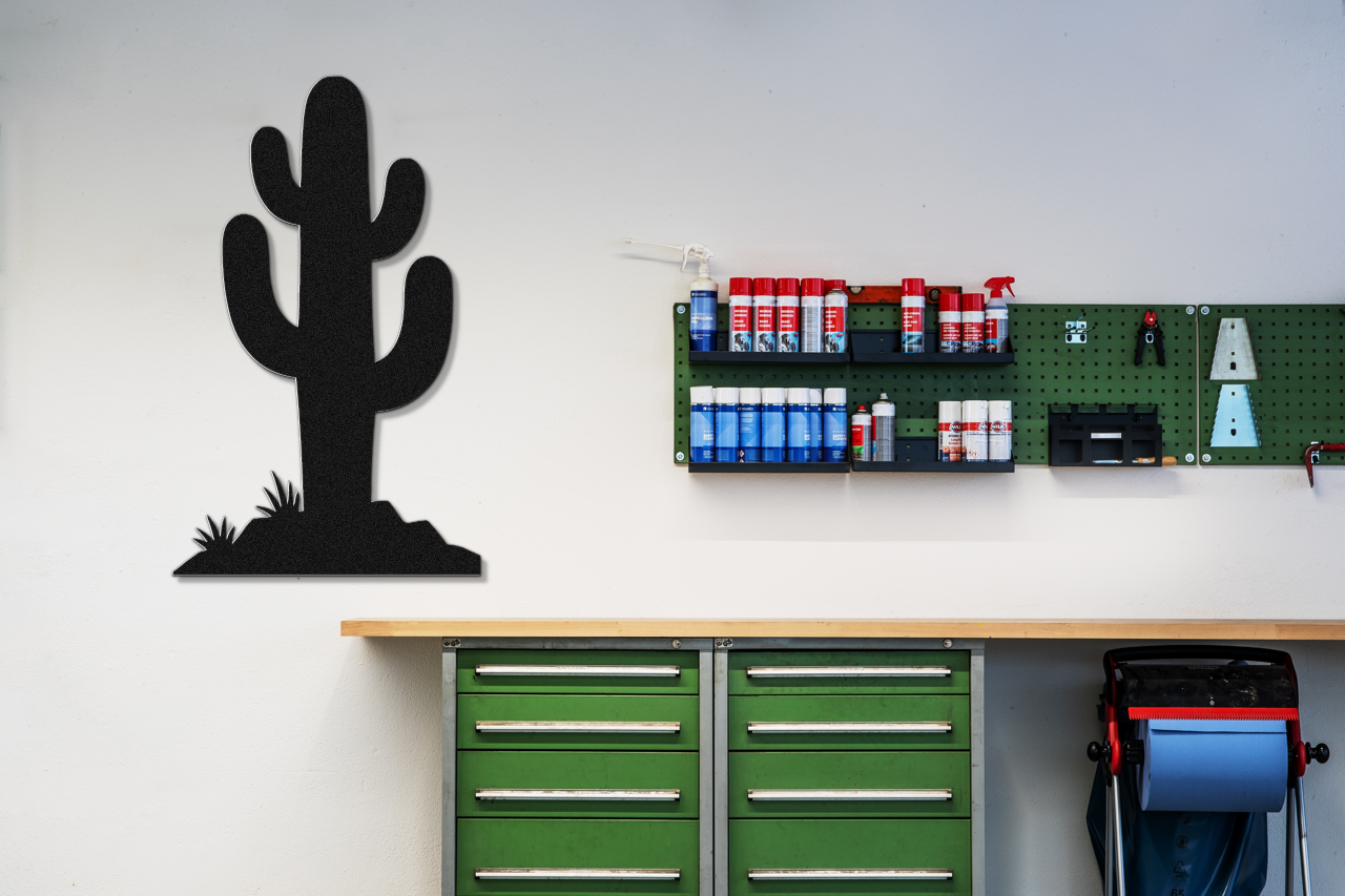 Saguaro cactus Metal Wall Art