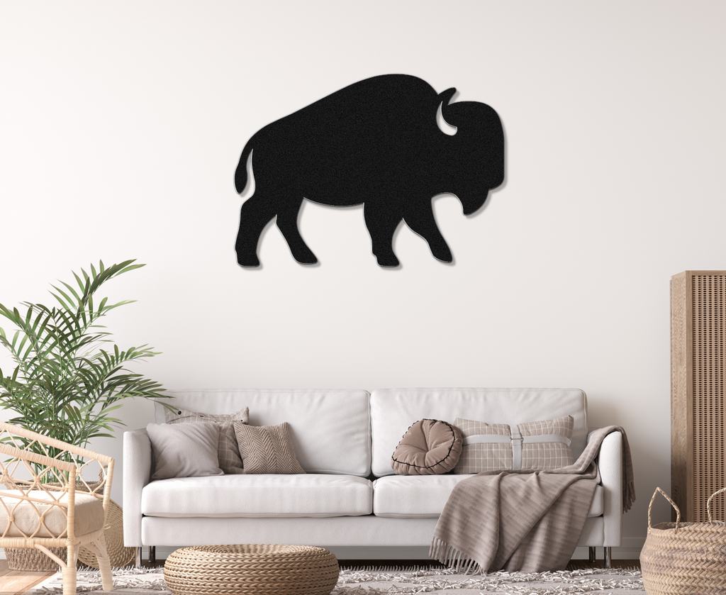 Buffalo Metal Wall Art