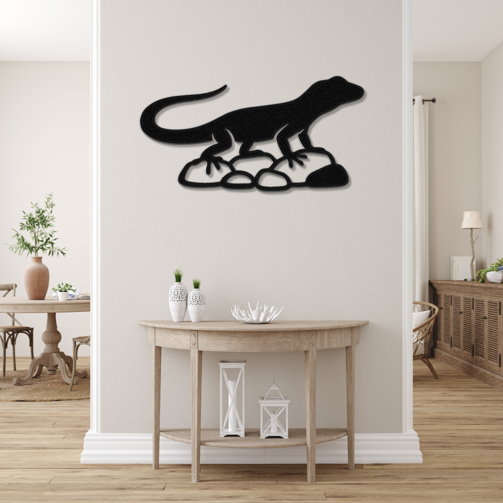 Lizard Metal Wall Art