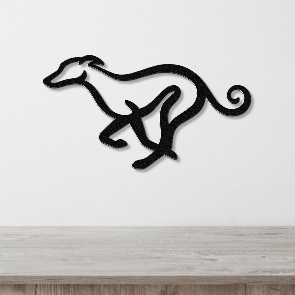 Greyhound Metal Wall Art