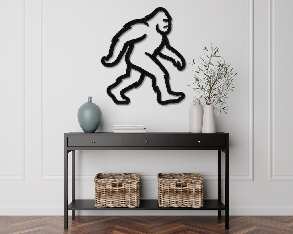 Bigfoot Metal Wall Art