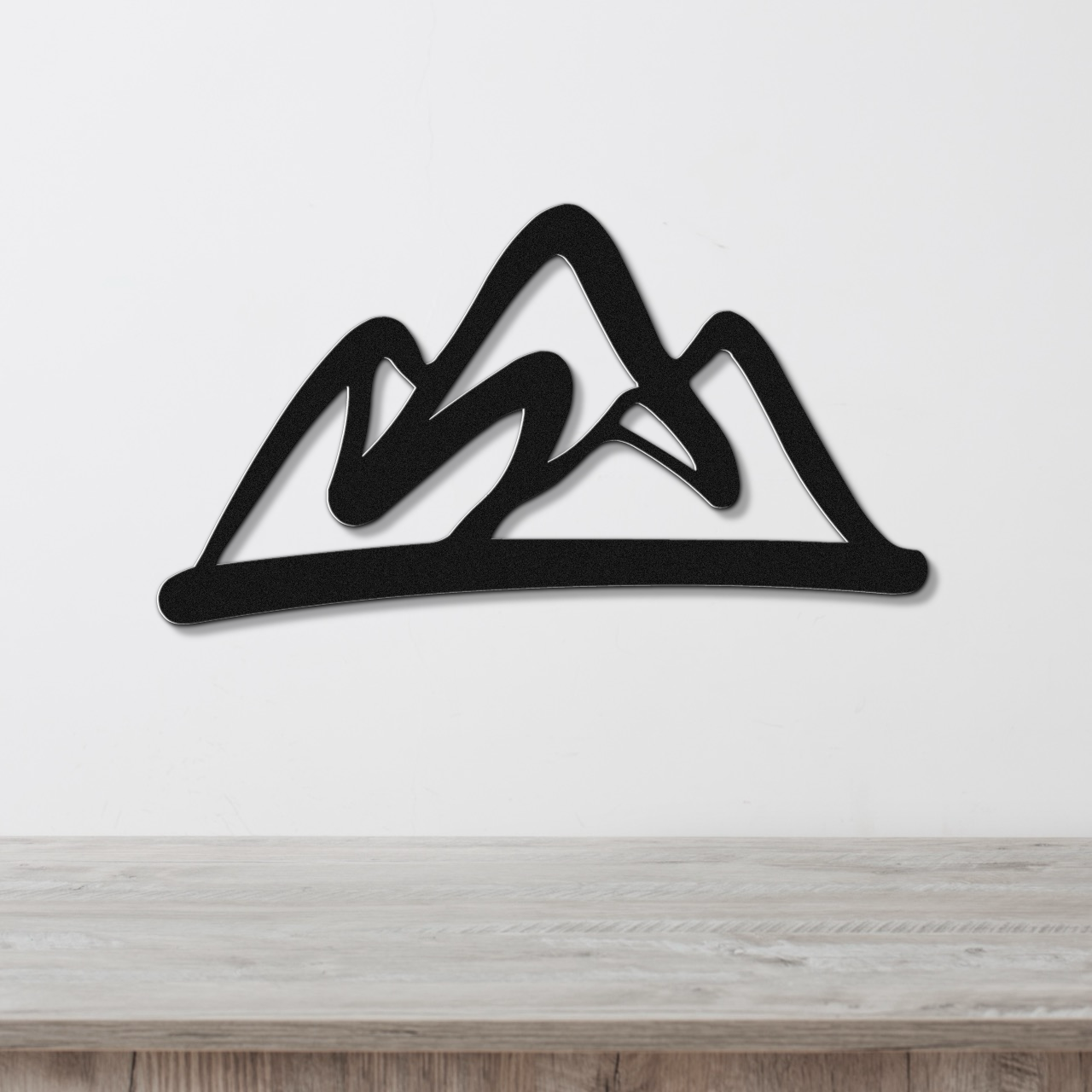Mountains Metal Wall Art