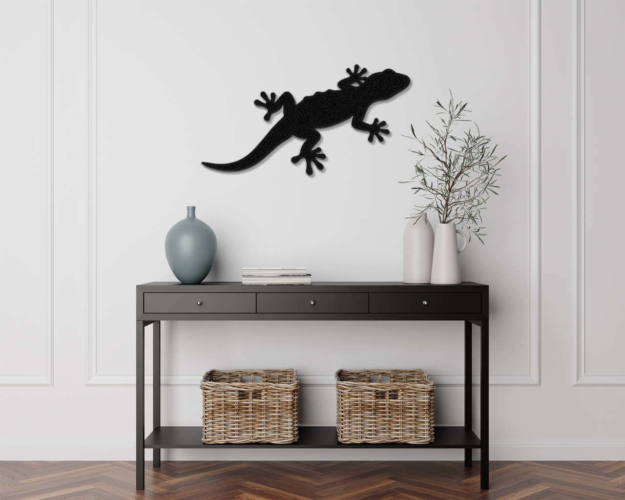 Lizard Metal Wall Art