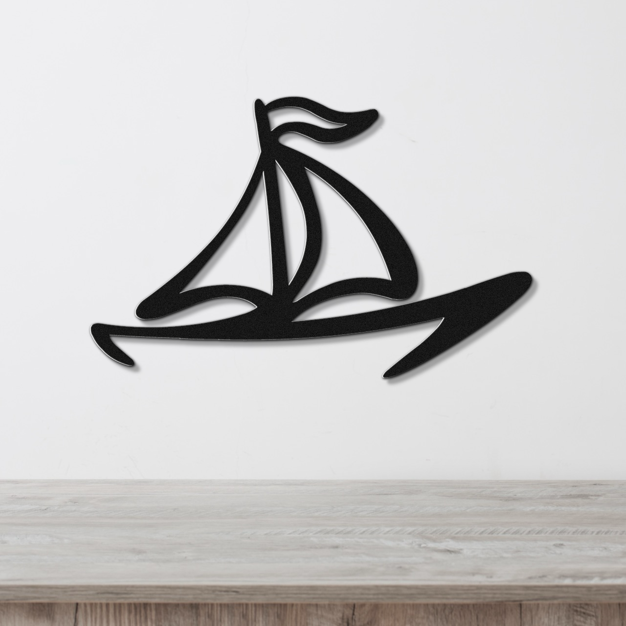 Sailboat Metal Wall Art