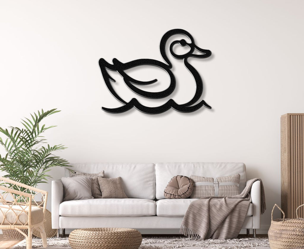 Duck Metal Wall Art
