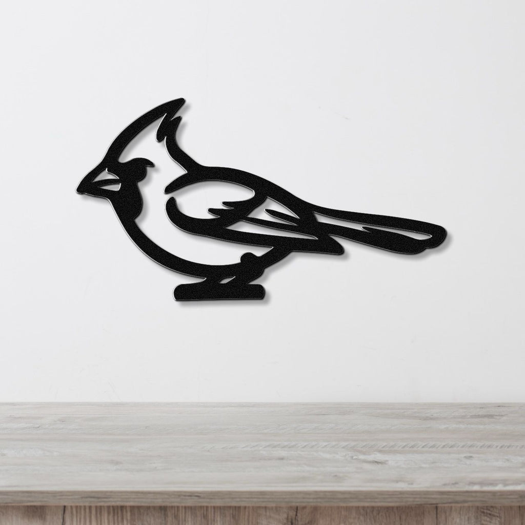 Cardinal Metal Wall Art