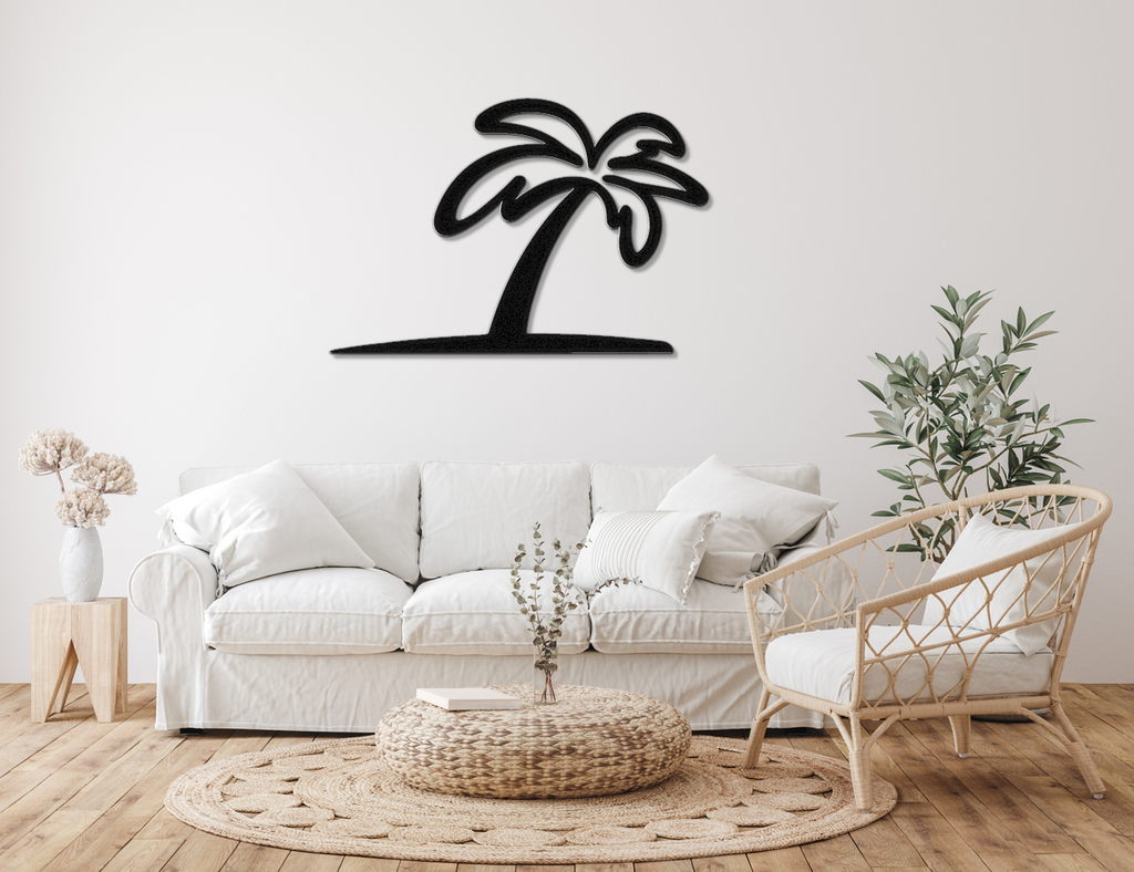 Palm Tree Metal Wall Art