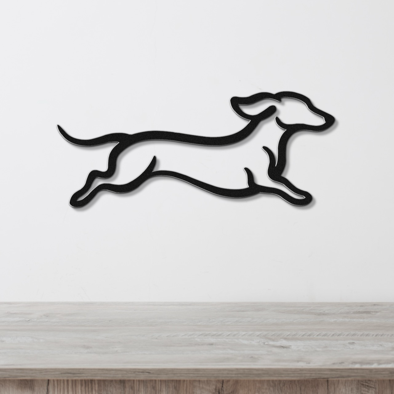 Dachshund Metal Wall Art
