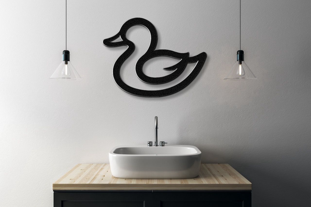 Duck Metal Wall Art