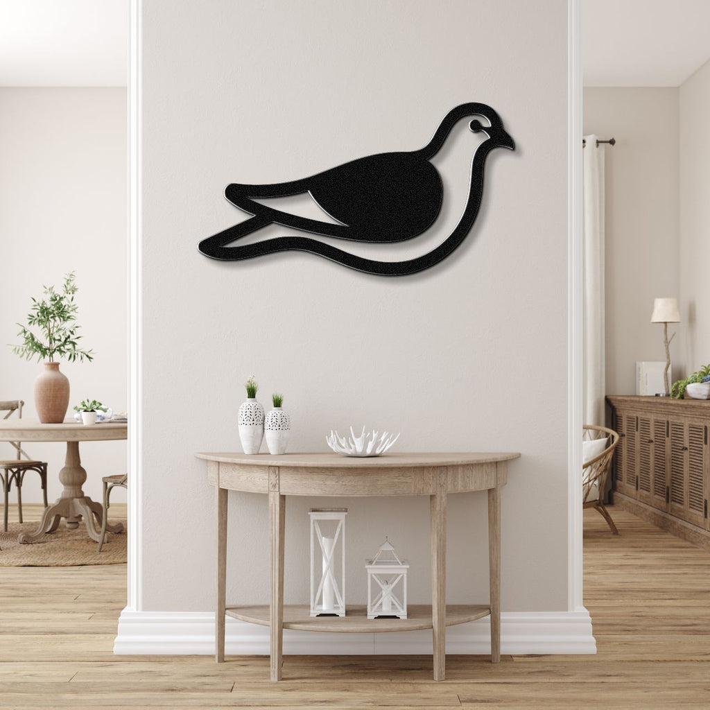 Pigeon Metal Wall Art