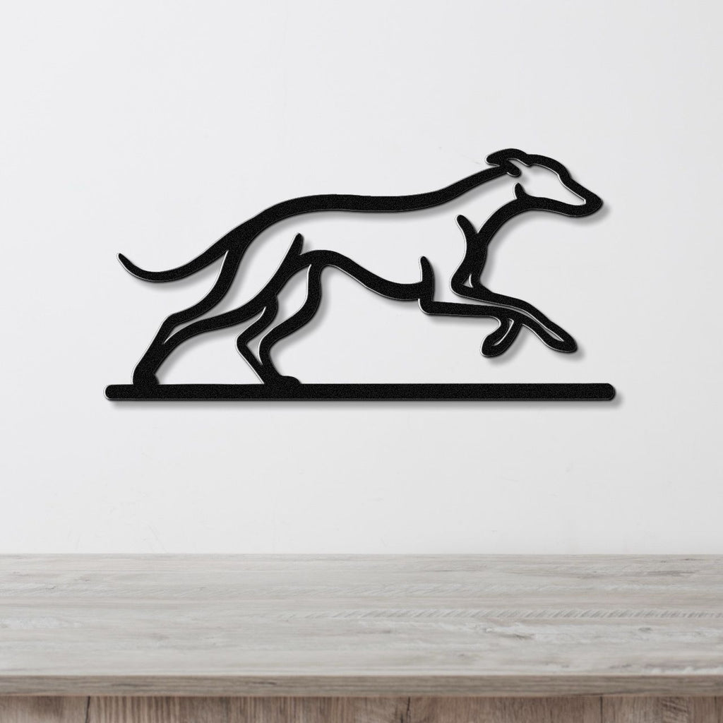 Greyhound Metal Wall Art