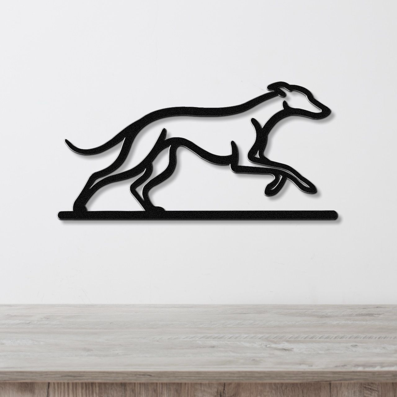 Greyhound Metal Wall Art