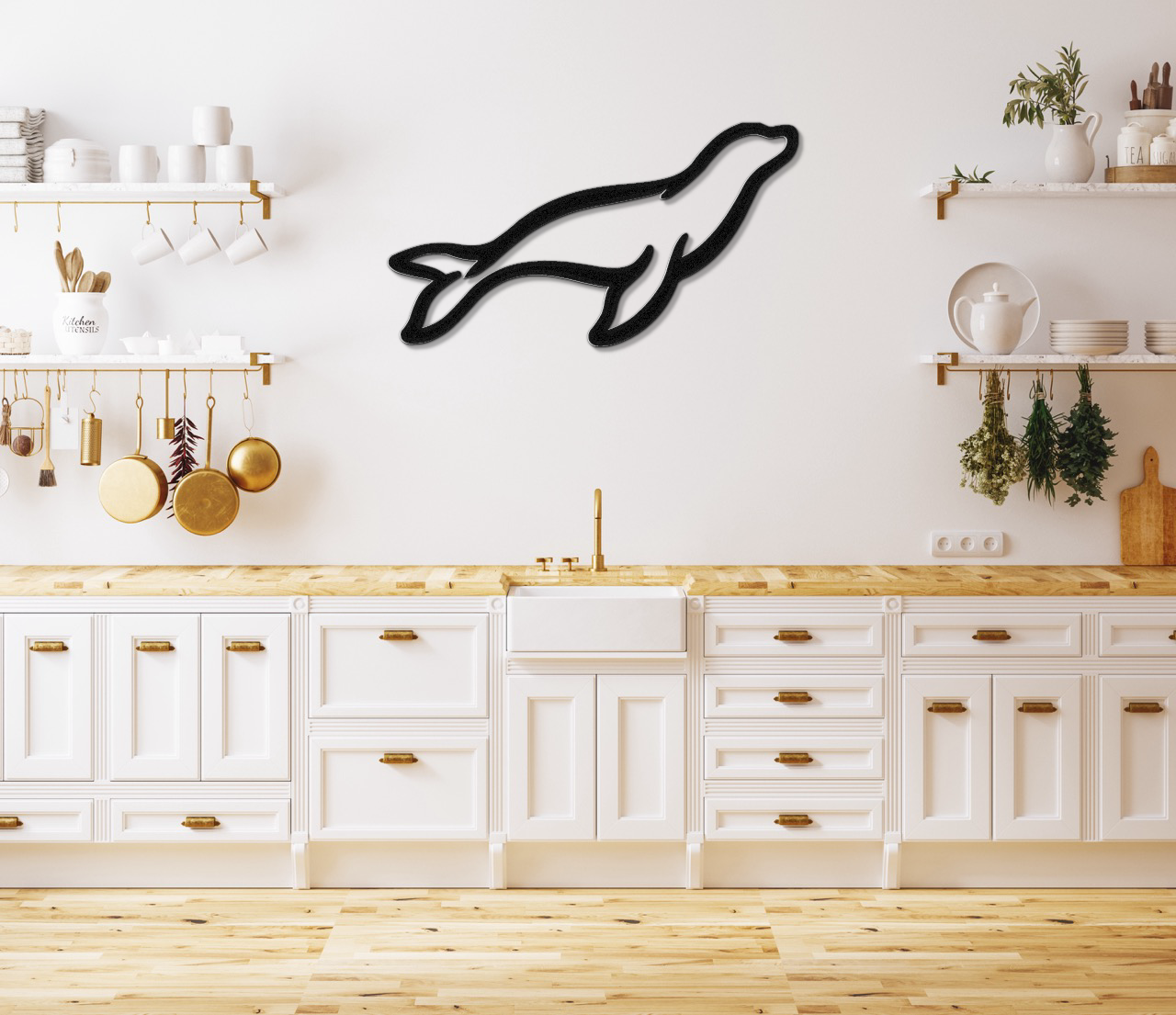 Sea Lion Metal Wall Art