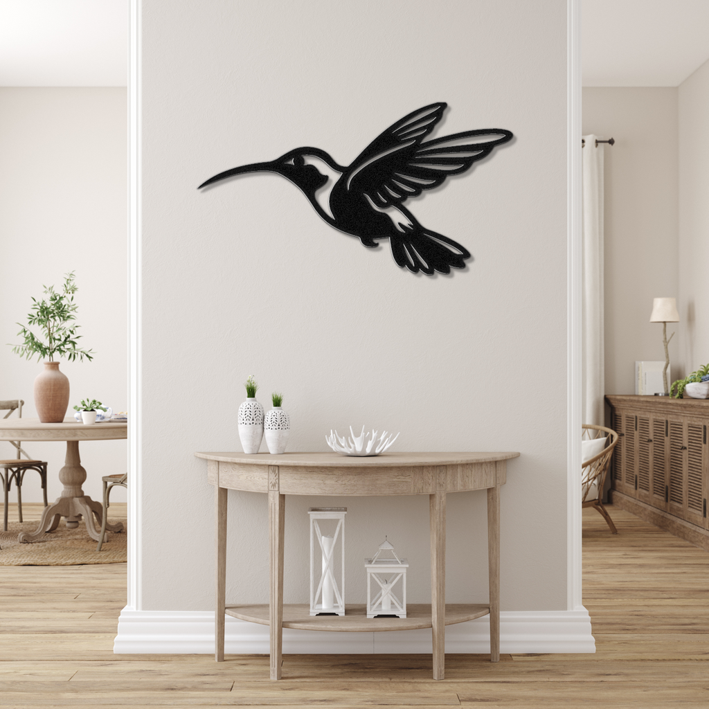 Hummingbird Metal Wall Art