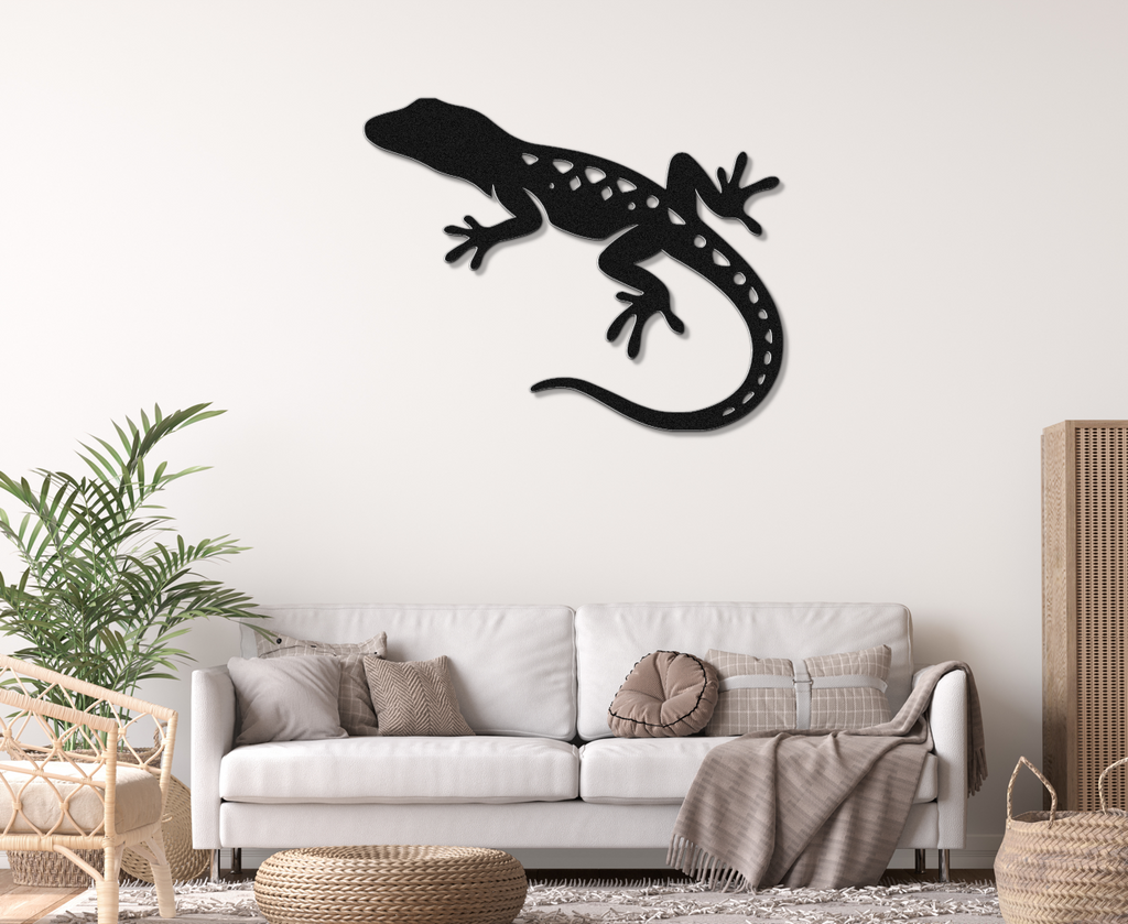 Lizard Metal Wall Art
