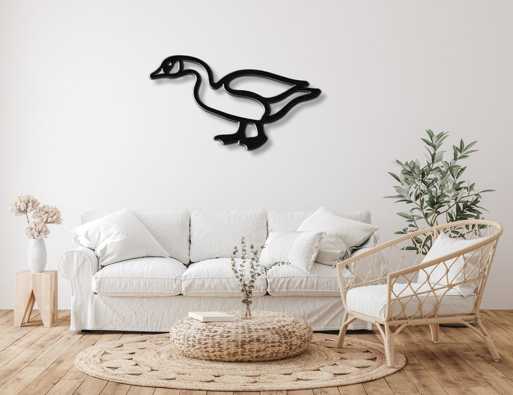 Goose Metal Wall Art