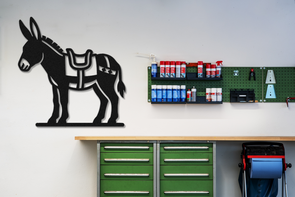 Burro Metal Wall Art