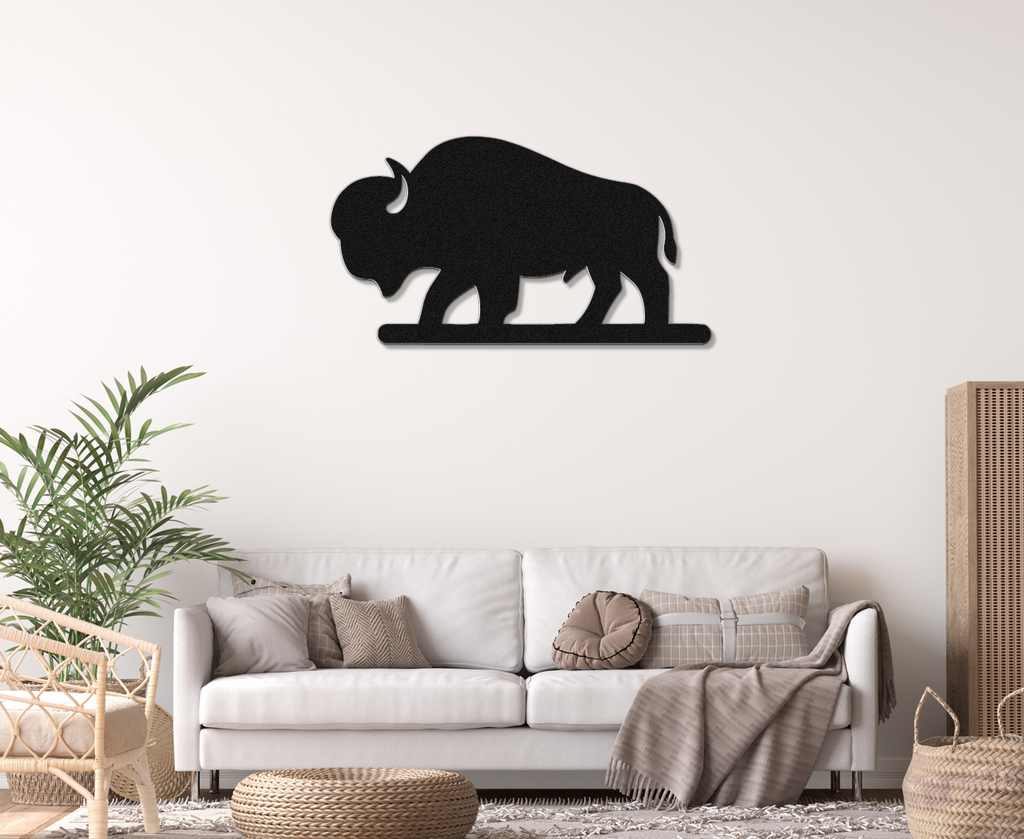 Buffalo Metal Wall Art