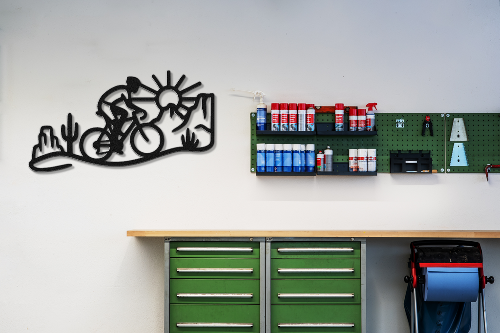 Arizona Cycling Metal Wall Art