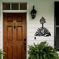 Blooming Agave Metal Wall Art