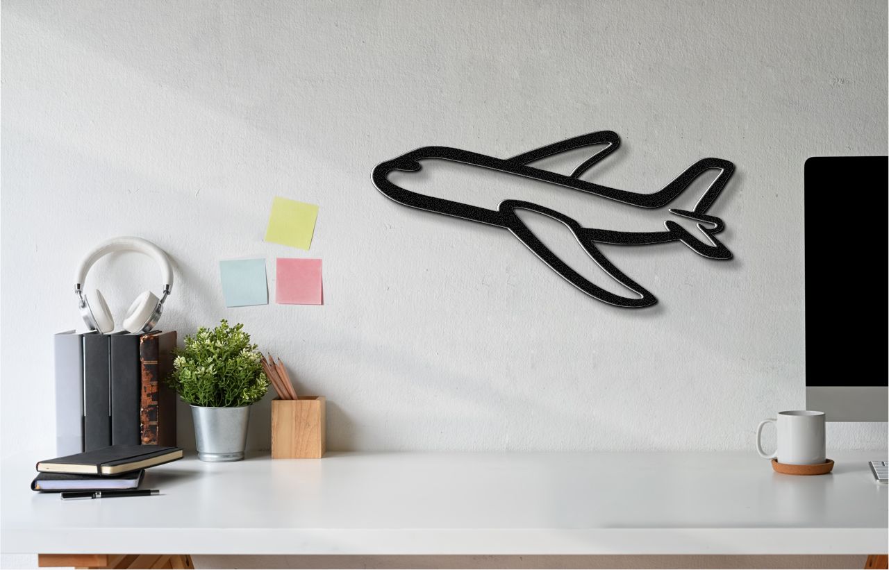 Airplane Metal Wall Art