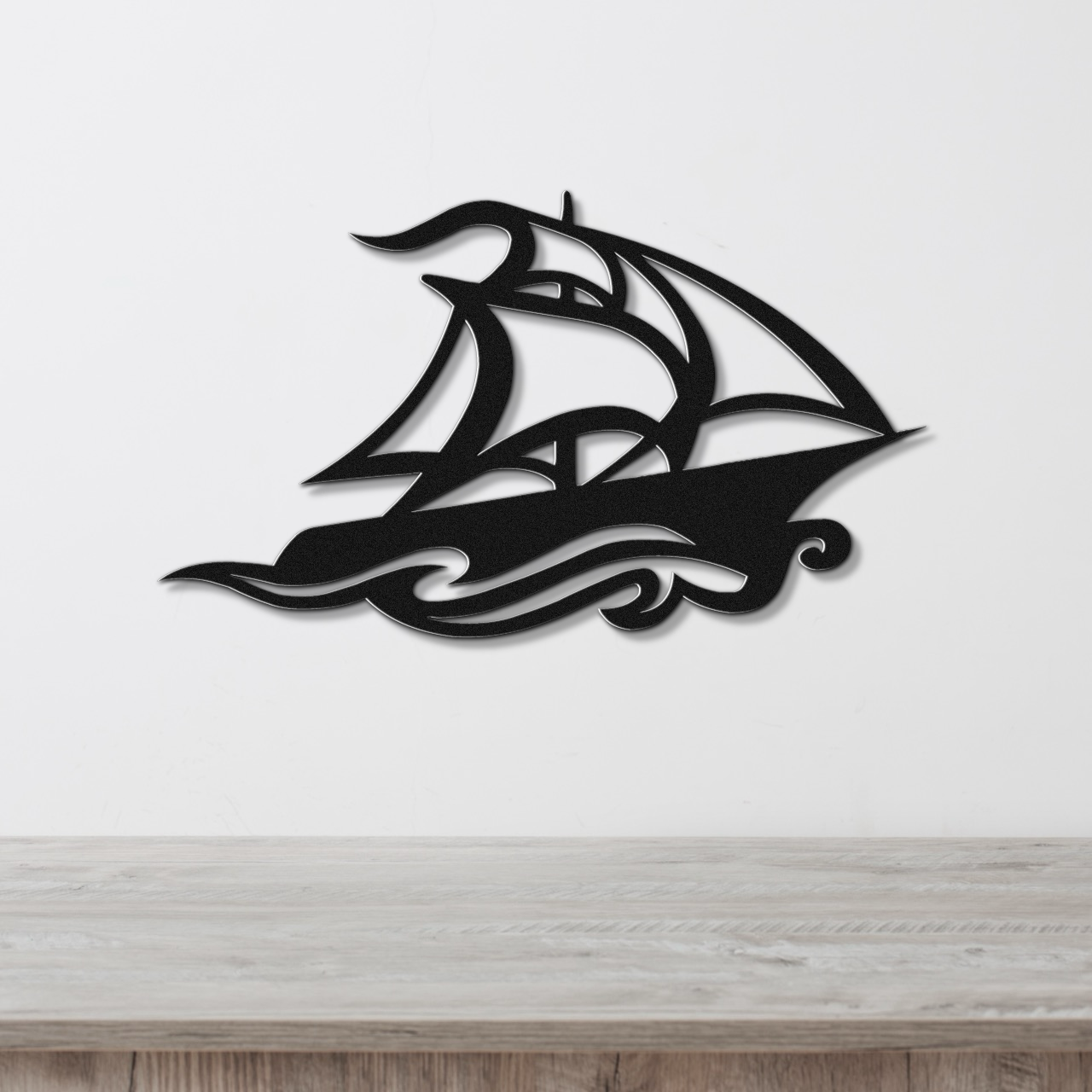 Sailboat Metal Wall Art