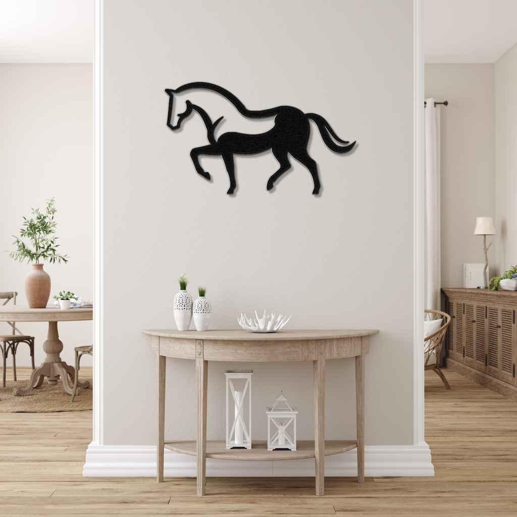 Horse Metal Wall Art