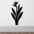 Bird of Paradise Plant Metal Wall Art