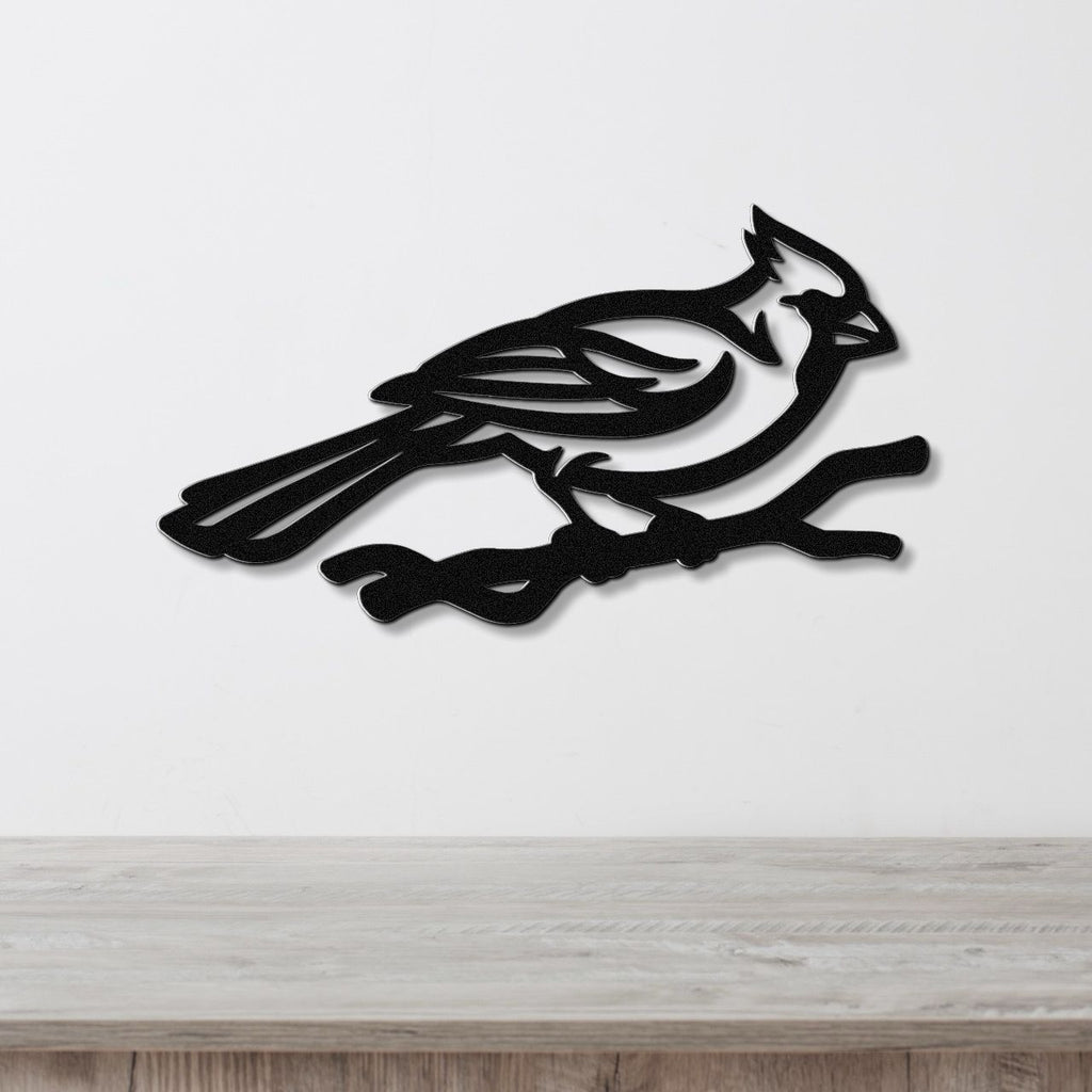 Cardinal Metal Wall Art