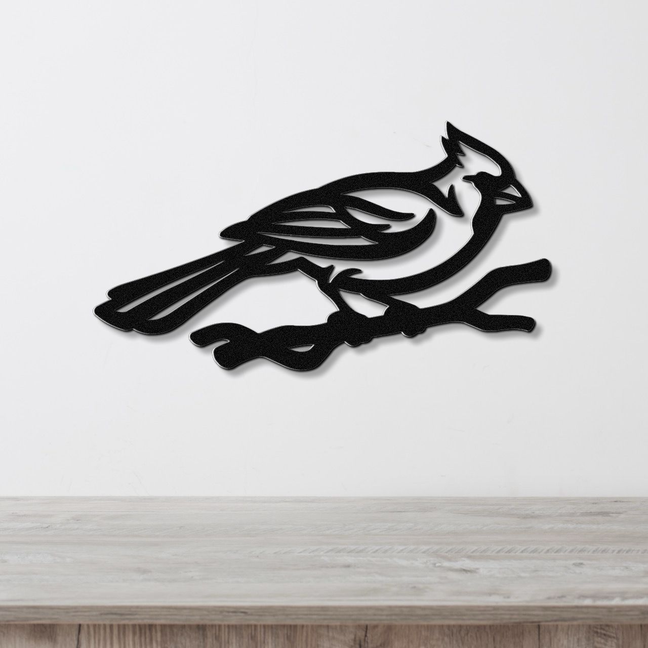 Cardinal Metal Wall Art