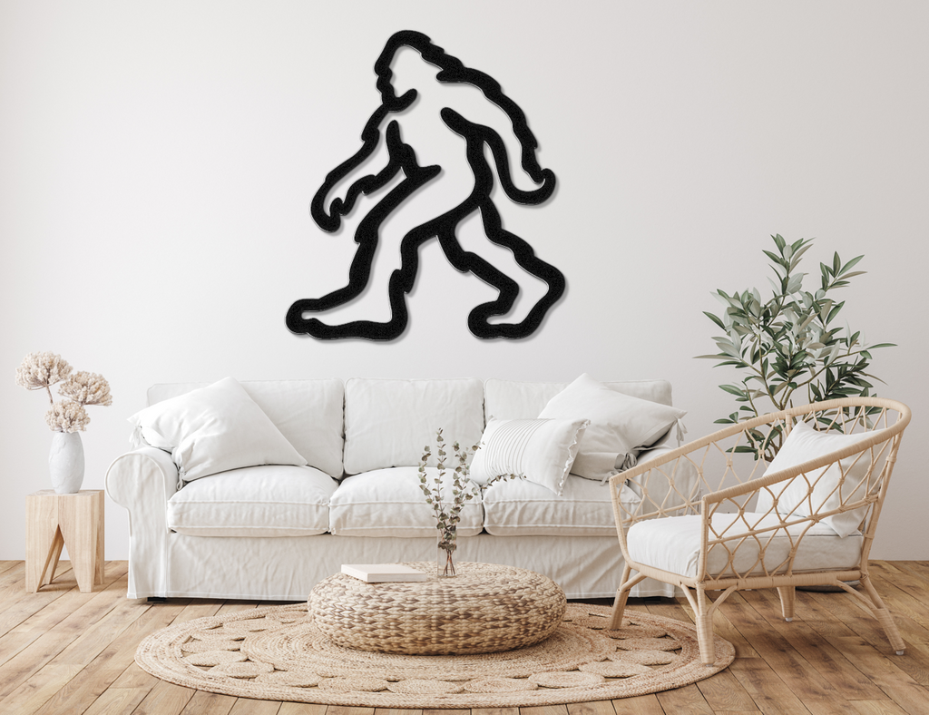 Bigfoot Metal Wall Art