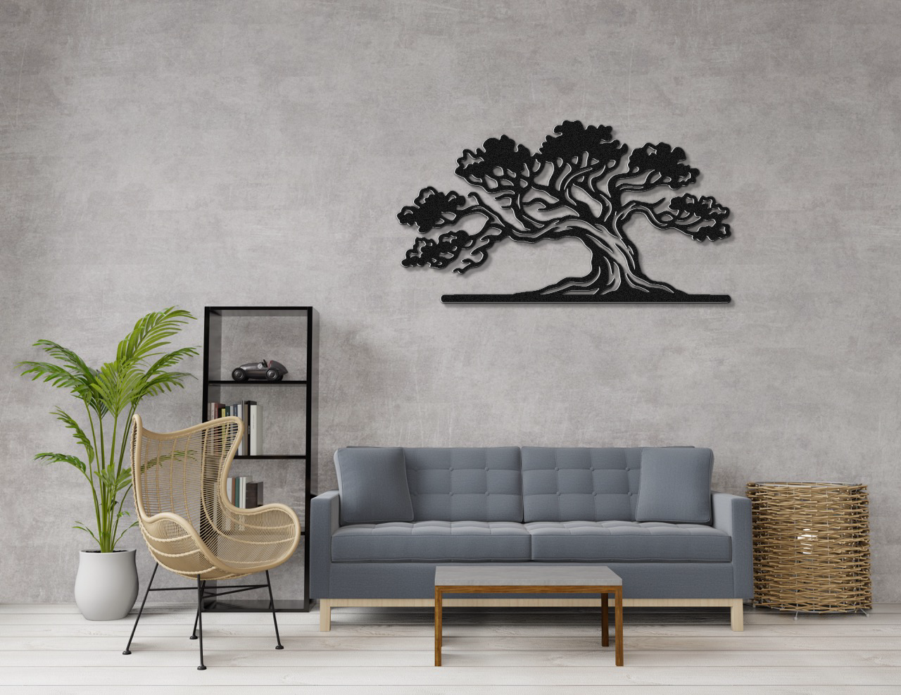 Juniper Tree Metal Wall Art