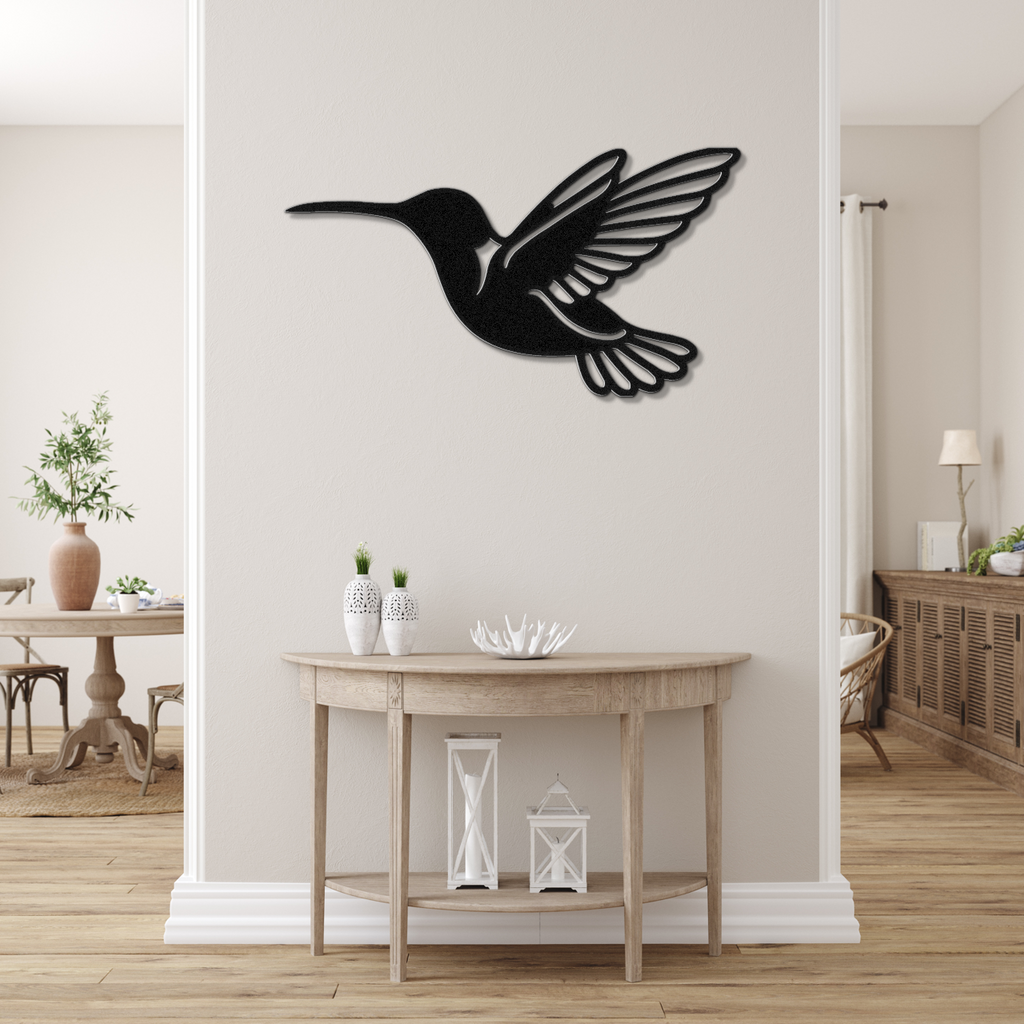 Hummingbird Metal Wall Art