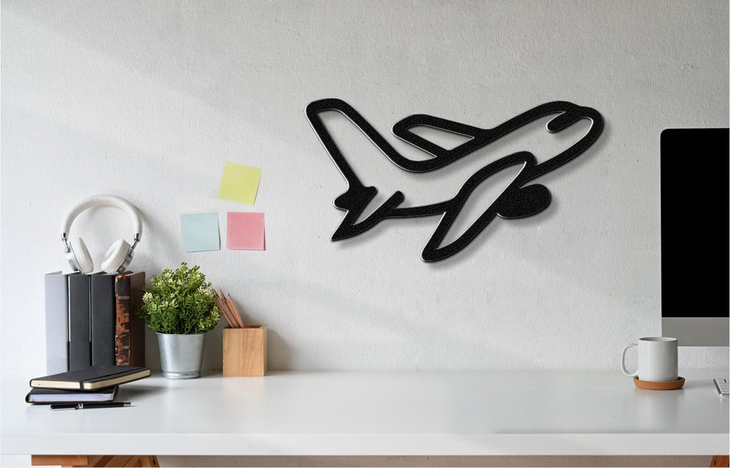 Airplane Metal Wall Art